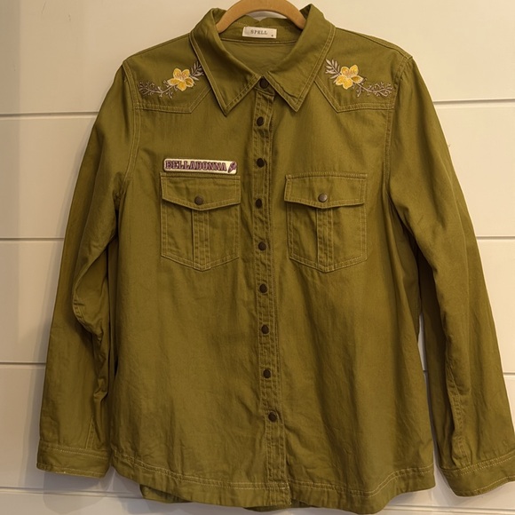 SPELL Foxglove Embroided Shirt - Picture 7 of 9